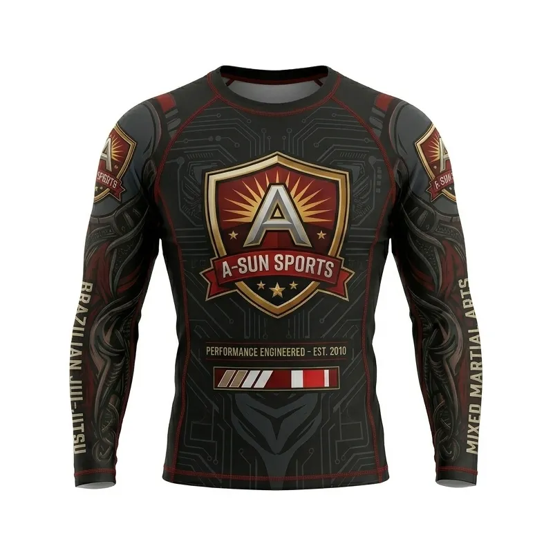Premium Full Sleeve Sublimated Rash Guard